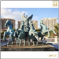 小區(qū)景觀銅馬雕塑
